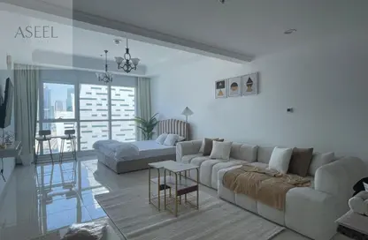 Apartment - 1 Bathroom for rent in The Court Tower - Business Bay - Dubai