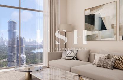 Apartment - 1 - 2 for sale in 320 Riverside Crescent - Sobha Hartland II - Bukadra - Dubai