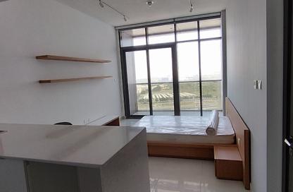 Apartment - Studio - 1 for rent in Blue Waves Tower - Dubai Land Residence Complex - Dubai