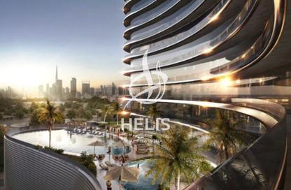 Apartment - 1 Bedroom - 2 Bathrooms for sale in Binghatti Skyflame 1 - Binghatti Skyflame - Majan - Dubai Apartment - 1 Bedroom - 2 Bathrooms for sale in Binghatti Skyflame 1 - Binghatti Skyflame - Majan - Dubai