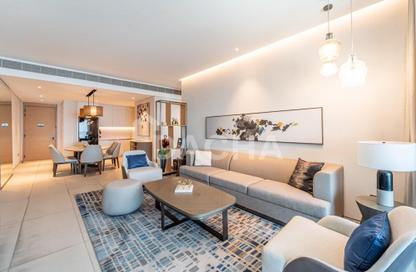 Apartment - 2 - 2 for rent in Jumeirah Gate Tower 2 - The Address Jumeirah Resort and Spa - Jumeirah Beach Residence - Dubai