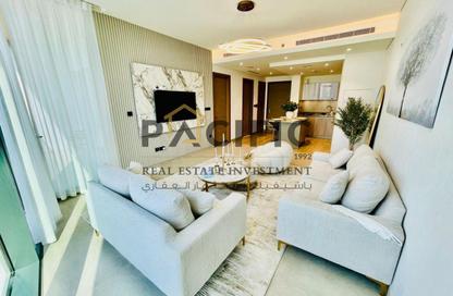 Apartment - 1 - 2 for rent in Waves Grande - Sobha Hartland - Mohammed Bin Rashid City - Dubai