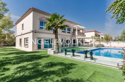Villa - 5 Bedrooms - 6 Bathrooms for rent in District 7 - Jumeirah Village Triangle - Dubai