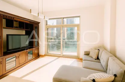 شقة - غرفة نوم - 2 حمامات للايجار في مارينا تيراس - دبي مارينا - دبي