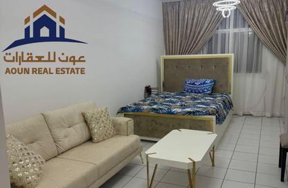 Apartment - Studio - 1 Bathroom for rent in Al Mamzar Plaza - Al Taawun Street - Al Taawun - Sharjah