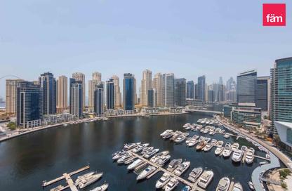 Apartment - 3 Bedrooms - 4 Bathrooms for rent in Marina Sail - Dubai Marina - Dubai