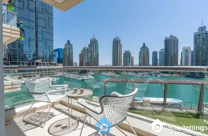 Apartment - 2 Bedrooms - 2 Bathrooms for rent in Iris Blue - Dubai Marina - Dubai