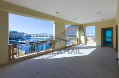 Apartment - 3 Bedrooms - 4 Bathrooms for rent in Marina Residences 5 - Marina Residences - Palm Jumeirah - Dubai