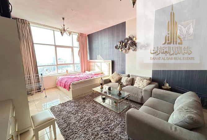 High floor, open view, and very spacious.