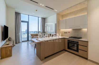 Apartment - 1 - 2 for rent in Binghatti Phantom - District 17 - Jumeirah Village Circle - Dubai