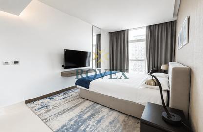 Apartment - Studio - 1 Bathroom for rent in Damac Maison Prive B - Damac Maison Prive - Business Bay - Dubai
