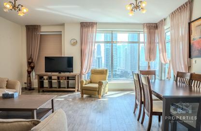 Apartment - 2 Bedrooms - 3 Bathrooms for rent in Sanibel Tower - Park Island - Dubai Marina - Dubai