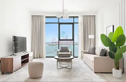شقة - غرفة نوم - 1 حمام للبيع في برج Marina Vista 1 - مارينا فيستا - إعمار بيتشفرونت - دبي هاربور - دبي
