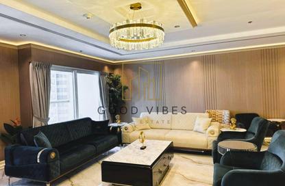 Apartment - 4 Bedrooms - 6 Bathrooms for rent in Elite Residence - Dubai Marina - Dubai