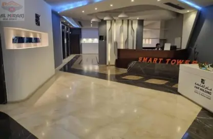 Apartment - 1 Bathroom for rent in Smart Tower 1 - Al Amerah - Ajman