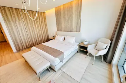 شقة - غرفة نوم - 2 حمامات للبيع في برج لا بلاج - الممزر - الشارقة - الشارقة