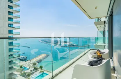 شقة - 2 غرف نوم - 3 حمامات للايجار في برج Beach Vista 2 - بيتش فيستا - إعمار بيتشفرونت - دبي هاربور - دبي