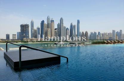 Apartment - 1 - 1 for rent in Palace Beach Residence Tower 2 - Palace Beach Residence - Emaar Beachfront - Dubai Harbour - Dubai
