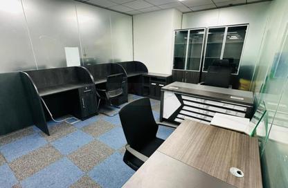 Business Centre - Studio - 2 Bathrooms for rent in Clover Bay Tower - Business Bay - Dubai