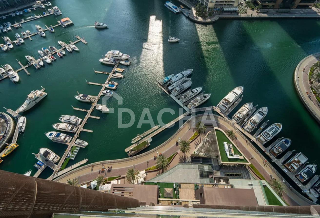 Available | Full Marina view | Unfurnished 3BR photo 14