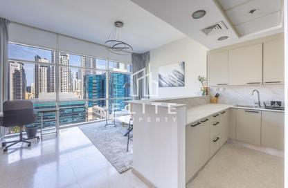 Apartment - Studio - 1 Bathroom for rent in Bay Square Building 10 - Bay Square - Business Bay - Dubai