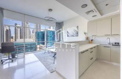 شقة - 1 حمام للايجار في باي سكوير مبني رقم 10 - باي سكوير - الخليج التجاري - دبي