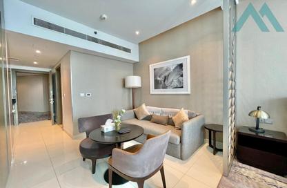 Apartment - Studio - 1 for rent in Damac Maison Prive B - Damac Maison Prive - Business Bay - Dubai