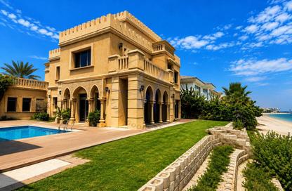 Villa - 5 Bedrooms - 6 Bathrooms for rent in Garden Homes Frond A - Garden Homes - Palm Jumeirah - Dubai Villa - 5 Bedrooms - 6 Bathrooms for rent in Garden Homes Frond A - Garden Homes - Palm Jumeirah - Dubai