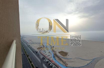 Apartment - 3 Bedrooms - 3 Bathrooms for rent in Ajman Corniche Residences - Ajman Corniche Road - Ajman