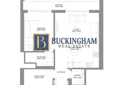 Apartment - 1 Bedroom - 1 Bathroom for sale in Sobha Orbis Tower G - Sobha Orbis - Motor City - Dubai