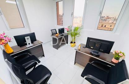 Office Space - Studio - 1 Bathroom for rent in Horizone Building - Port Saeed - Deira - Dubai