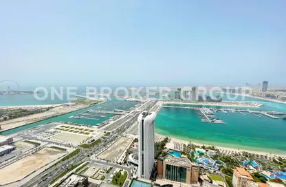 شقة - غرفة نوم - 2 حمامات للبيع في أوشن هايتس - دبي مارينا - دبي