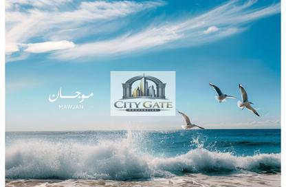 شقة - 2 غرف نوم - 3 حمامات للبيع في برج موجان - طريق كورنيش عجمان - عجمان