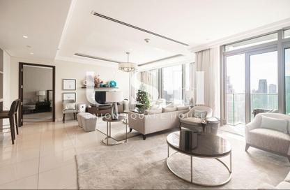 Apartment - 3 - 4 for rent in The Address Residence Fountain Views 1 - The Address Residence Fountain Views - Downtown Dubai - Dubai