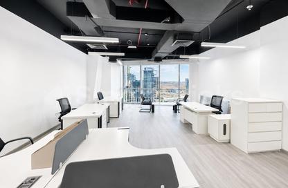 Office Space - Studio - 1 Bathroom for rent in B2B Tower - Business Bay - Dubai