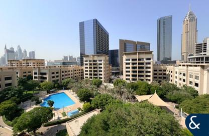Apartment - 3 - 3 for rent in Al Ghaf 3 - Al Ghaf - Greens - Dubai