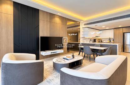 Apartment - 1 - 2 for rent in 555 Park Views - District 1 - Jumeirah Village Triangle - Dubai