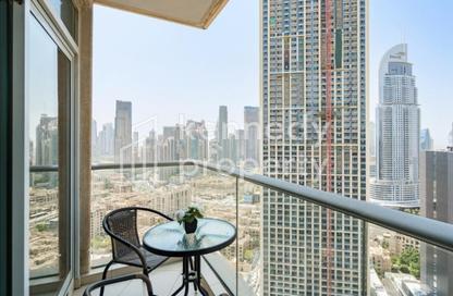 Apartment - 2 Bedrooms - 2 Bathrooms for rent in Burj Views C - Burj Views - Downtown Dubai - Dubai