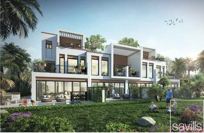Townhouse - 4 - 3 for sale in Costa Brava 2 - Costa Brava - Damac Lagoons - Dubai