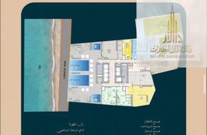Apartment - 2 - 3 for sale in Ajman Corniche Residences - Ajman Corniche Road - Ajman
