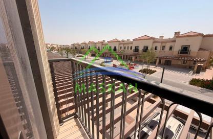 Townhouse - 3 - 4 for rent in Toledo - Bloom Living - Zayed City (Khalifa City C) - Khalifa City - Abu Dhabi