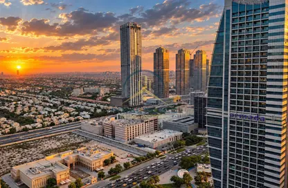 شقة - 2 غرف نوم - 2 حمامات للايجار في بوابة دبي الجديدة 1 - (JLT) مجمع Q - أبراج بحيرات الجميرا - دبي