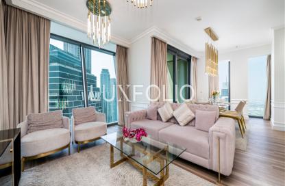 Apartment - 3 - 3 for rent in Burj Vista Tower 1 - Burj Vista - Downtown Dubai - Dubai