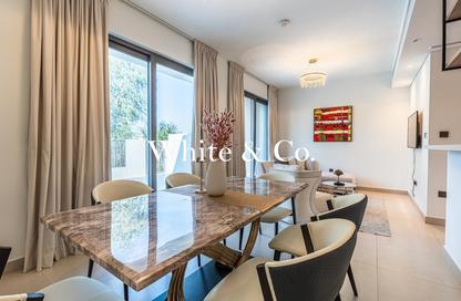 Townhouse - 3 - 5 for rent in Aura Gardens - Tilal Al Ghaf - Dubai