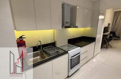 Apartment - Studio - 1 for rent in Golf Promenade 2B - Golf Promenade 2 - Golf Town - Damac Hills - Dubai