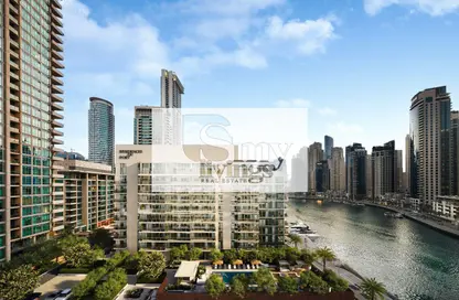 Apartment - 3 Bedrooms - 4 Bathrooms for sale in Residences Du Port - Dubai Marina - Dubai
