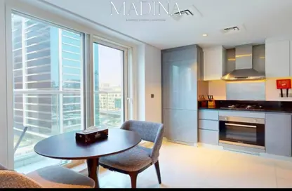 Apartment - 1 Bathroom for rent in Damac Maison Prive B - Damac Maison Prive - Business Bay - Dubai