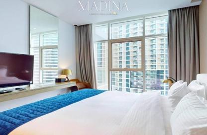 Apartment - Studio - 1 Bathroom for rent in Damac Maison Prive B - Damac Maison Prive - Business Bay - Dubai