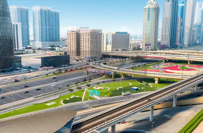 شقة - غرفة نوم - 1 حمام للايجار في أدريس برج هاربور بوينت 1 - أدريس هاربور بوينت - مرسى خور دبي - دبي