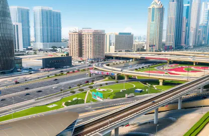 شقة - غرفة نوم - 1 حمام للايجار في أدريس برج هاربور بوينت 1 - أدريس هاربور بوينت - مرسى خور دبي - دبي